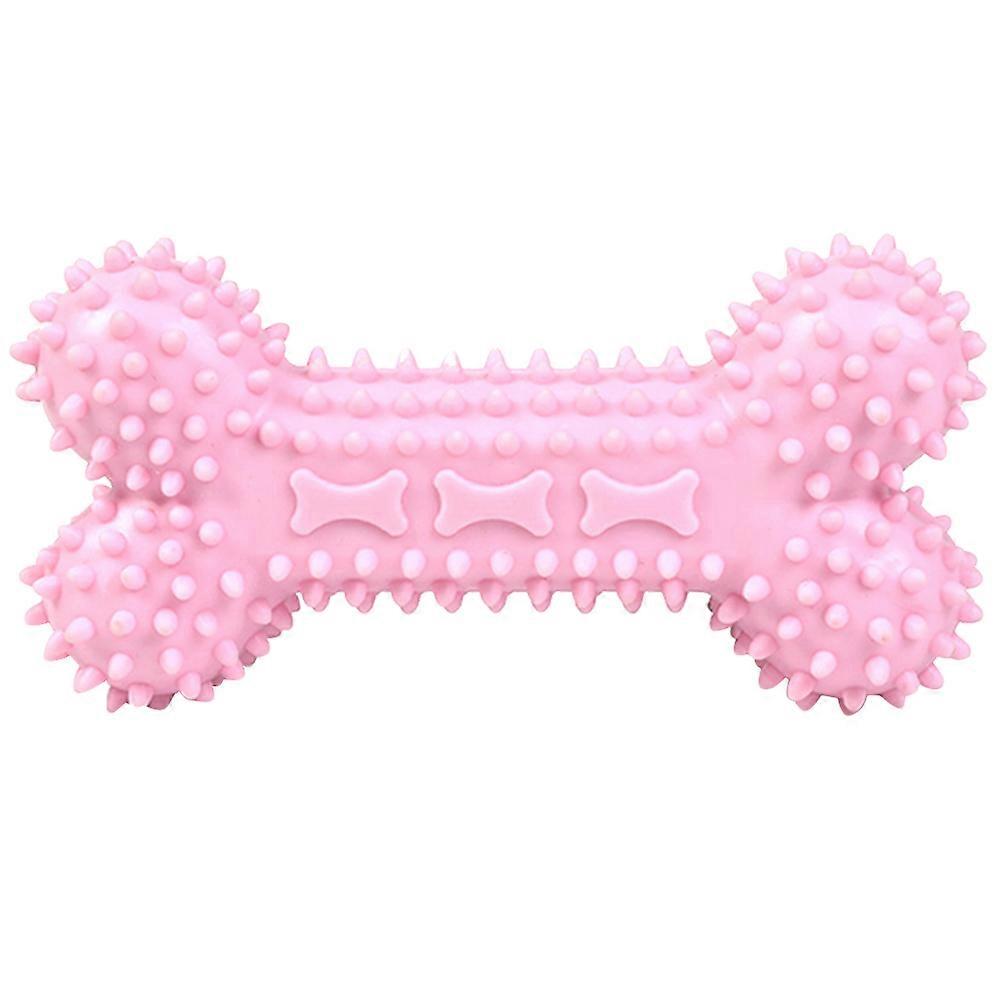 Pink Pet Bone Stick Toys for Kids Playing Made from Durable TPR Material 3PCS