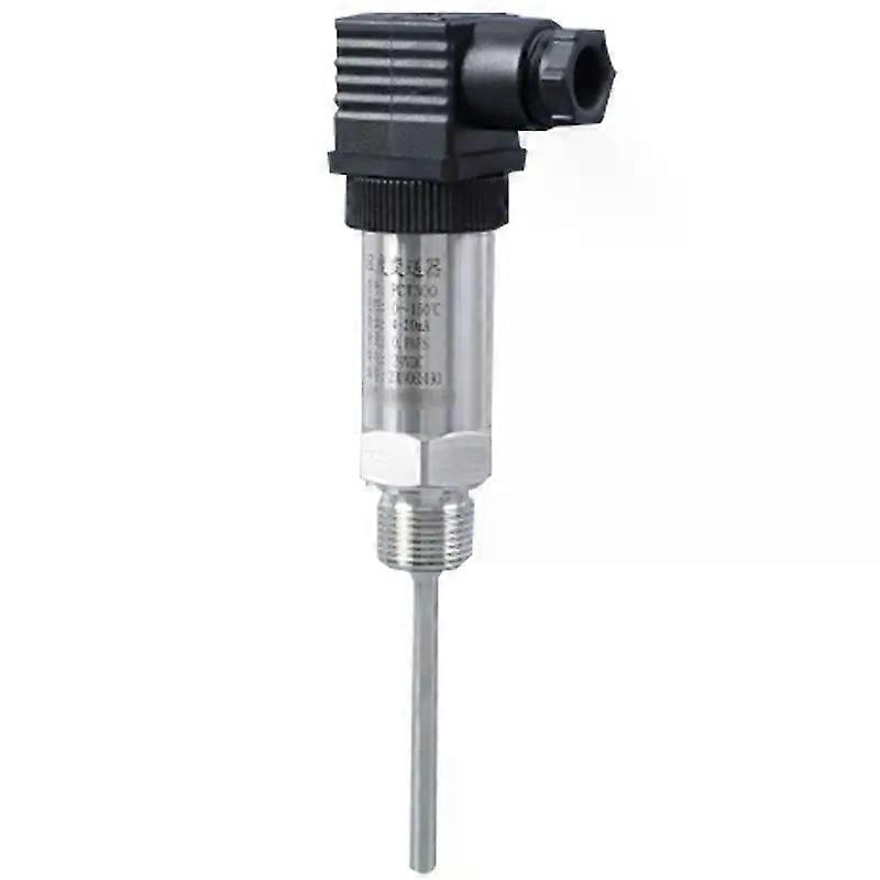 PT100 Temperature Transducer 4-20mA DC 24V Hirschmann Temperature Sensor 0-10V 0-5V Thermal Resistance Temperature Transmitter