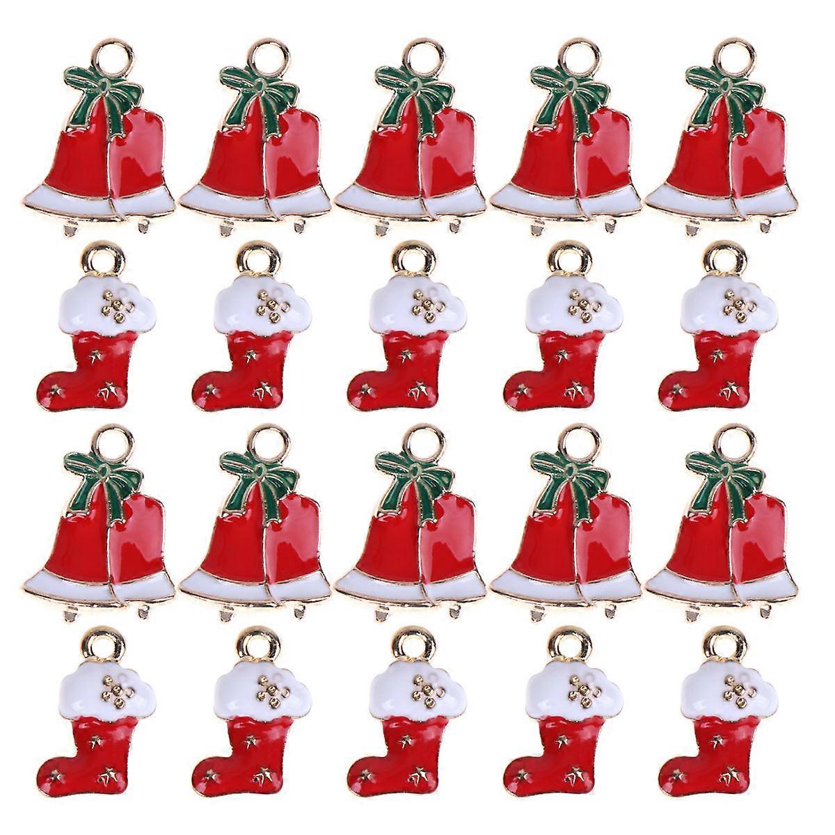 DIY Jewelry Making Charms In Simple Design For Christmas Decorative Use With 20Pcs Unique Accessories