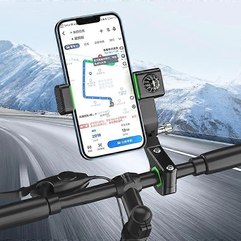 Motorcycle Phone Holder, Handlebar without Light