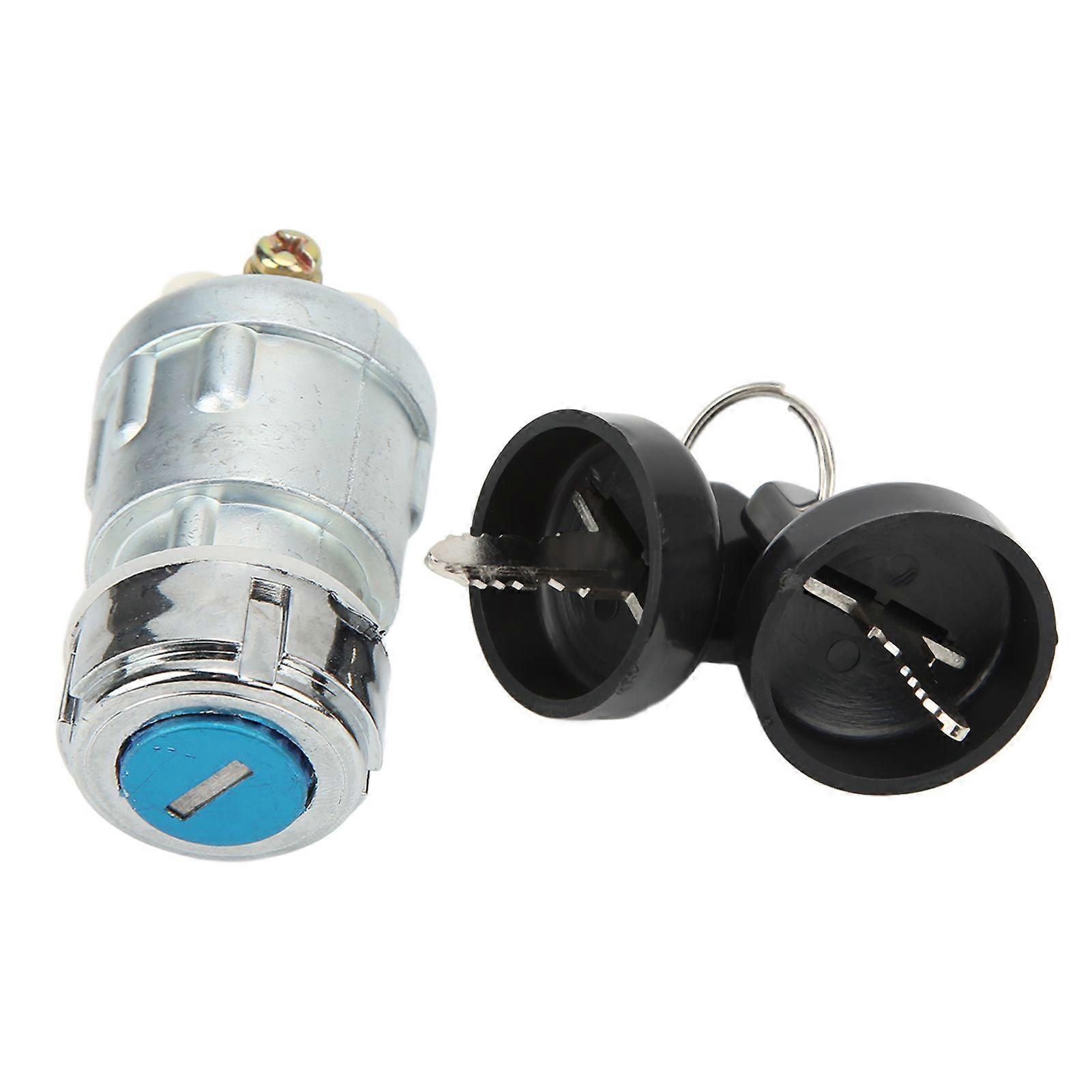 go kart ignition switch with 3 contact terminals