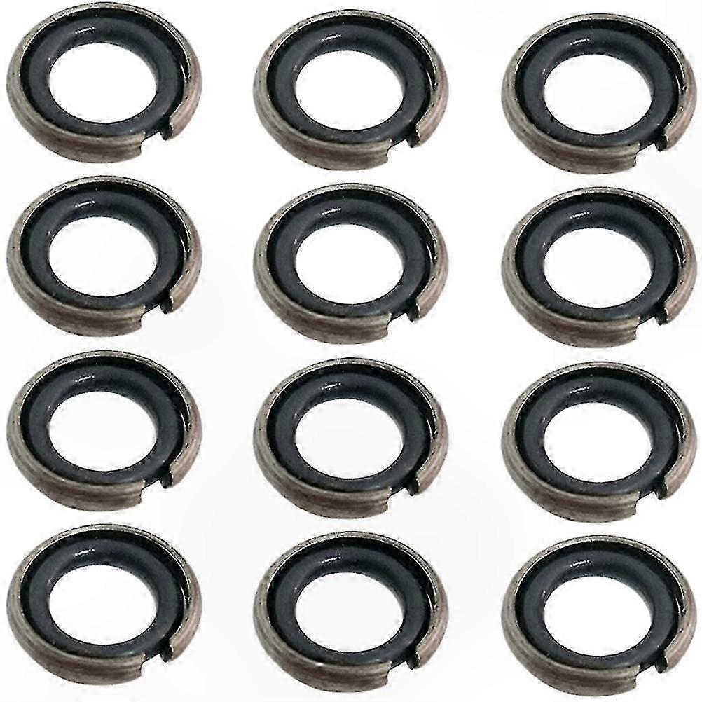 12-Piece Impact Wrench Retaining Ring Socket Set with Rubber O-Rings