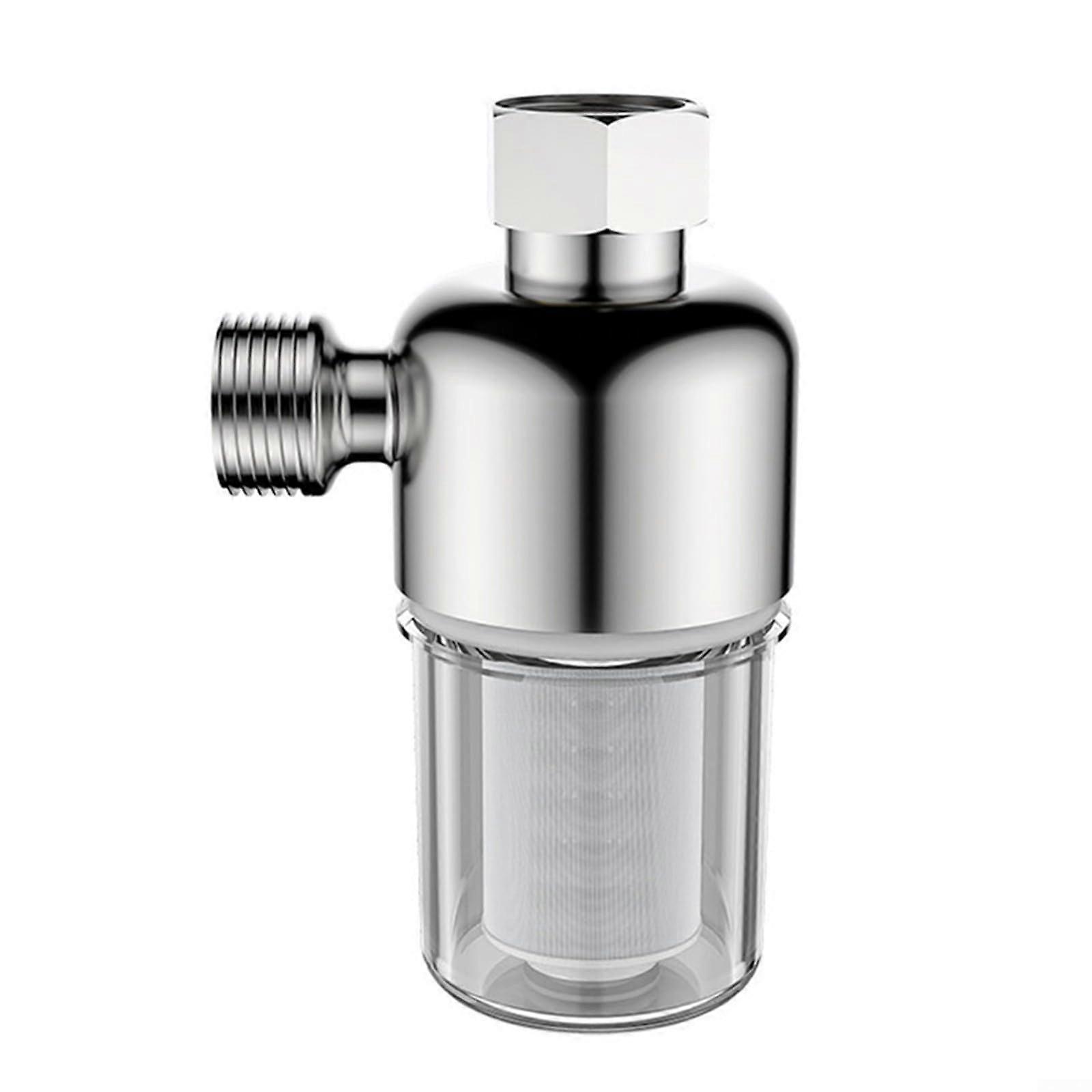 Stainless Steel Faucet Water Filter Universal Compatible With Standard 1/2 Inch Outlets