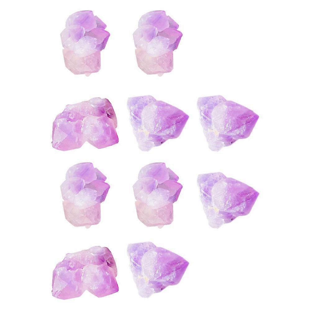Amethyst Crystal Gravel Natural Decorative Stones for Home Aromatherapy and Massage – Unique Purple Color for Visual Enjoyment