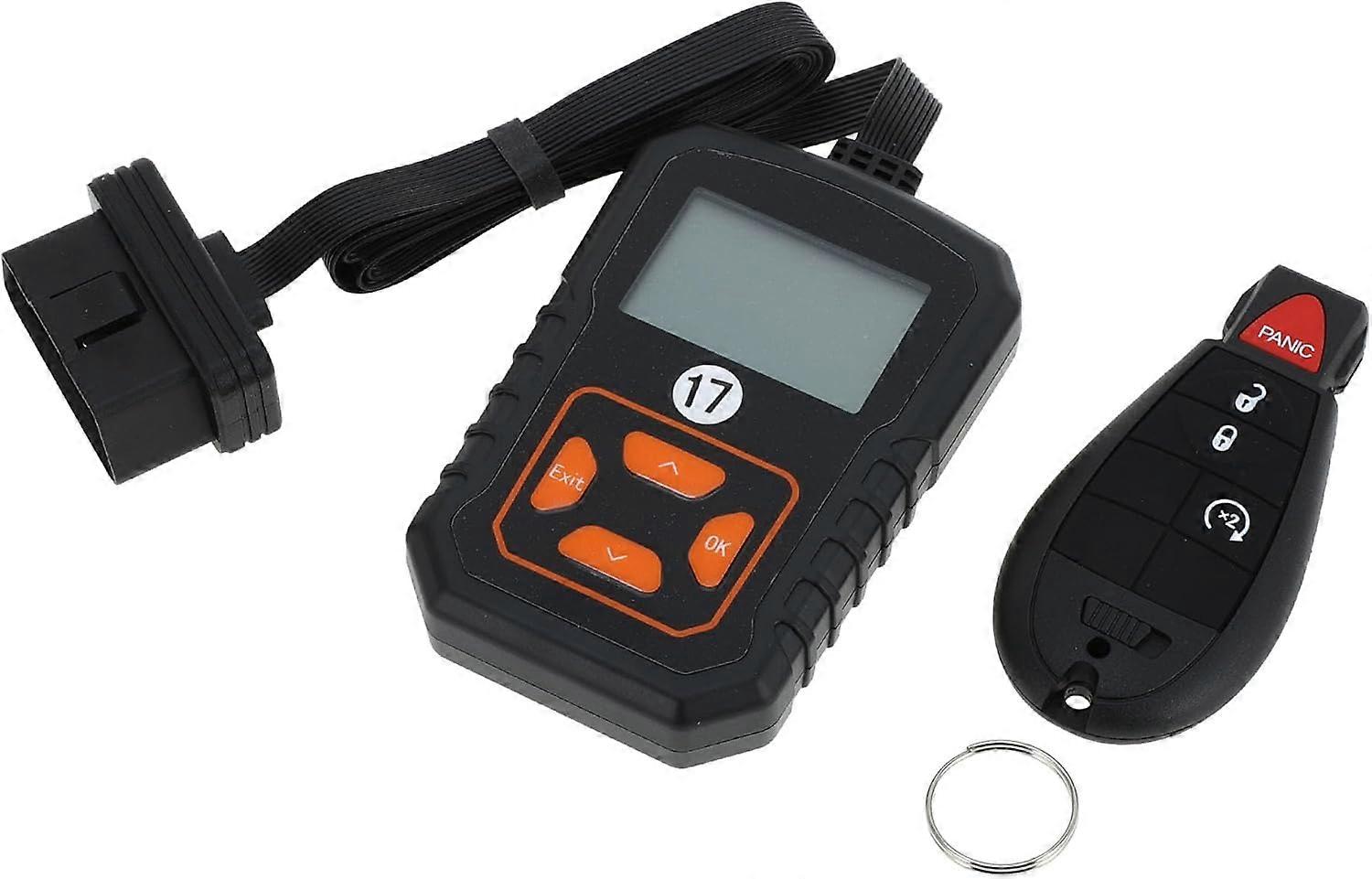 GQ453T Keyless Entry Remote Key Fob for Ram 1500 2500 3500 2013-2017 433 Mhz Replacement Car Key Kit DIY Tool 4 Button