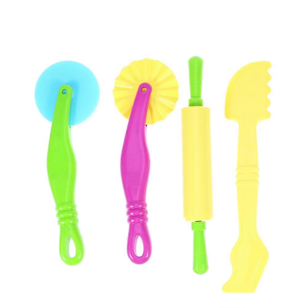 Plastic Mold Set for Kids with Assorted Colors Perfect for Creative Play and Easy Piece Set