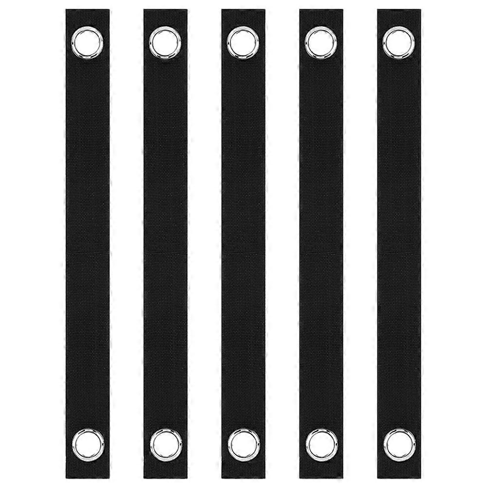 5 Nylon Tree Fixing Straps with Reinforced Grommets for Staking and Wind Protection of Young Trees and Shrubs