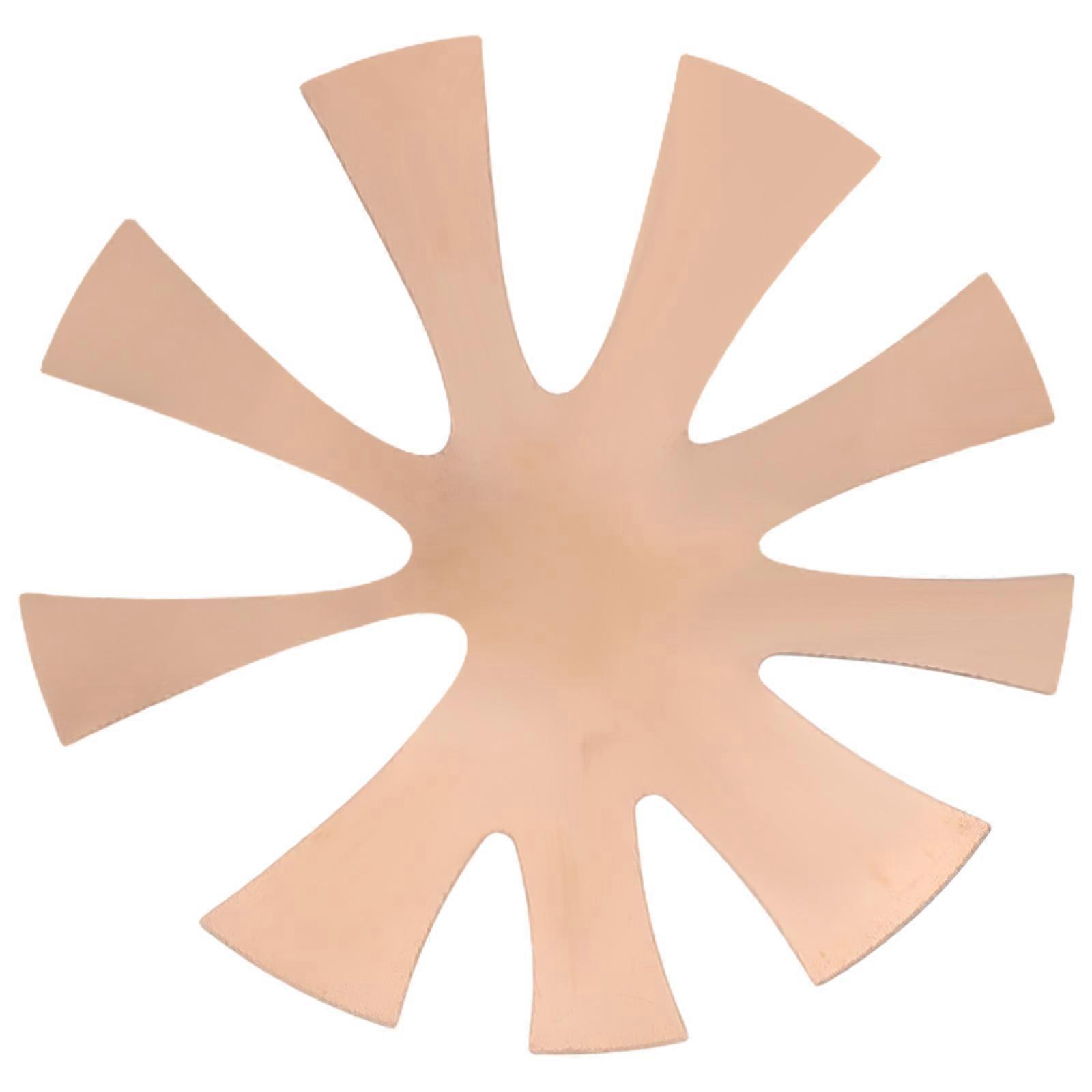 Nail Shaper Guide For Professional Use To Achieve French Manicure Perfection In Stylish Rose Gold 1Pack