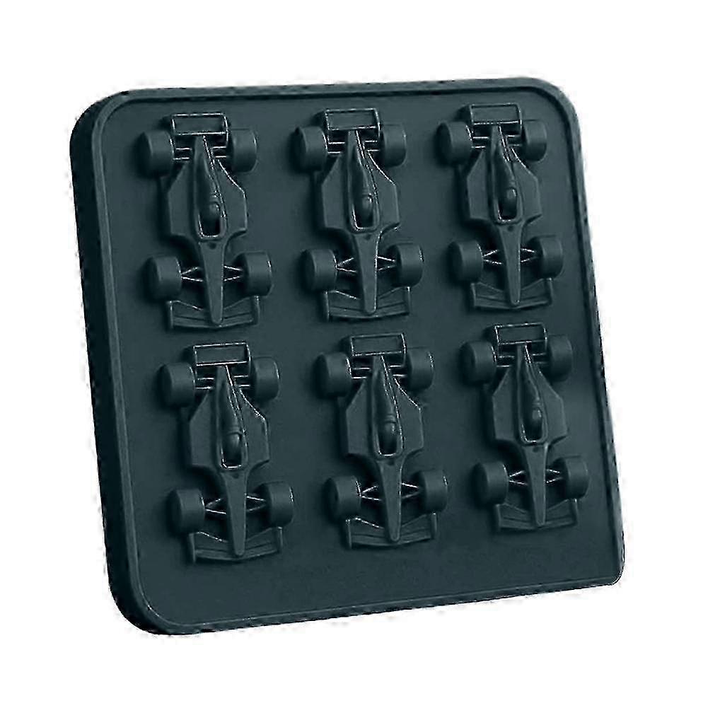 2025 F1 Ice Mould ، صينية ثلج سيارات سباق الفورمولا ، سيليكون سيارة سباق الجيلي العفن للكوكتيلات والحلويات