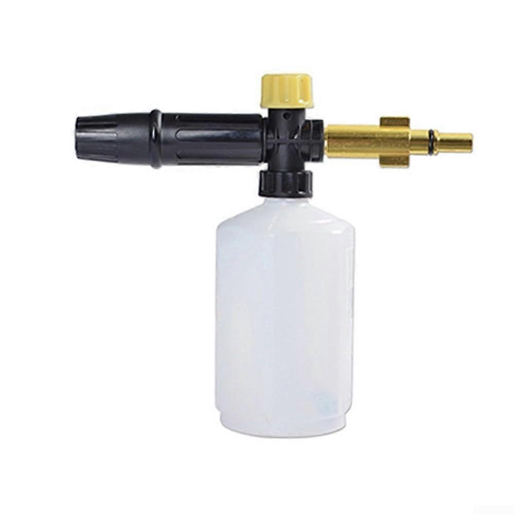pressure cleaning machine with foam sprayer, lightweight and easy to transport.
