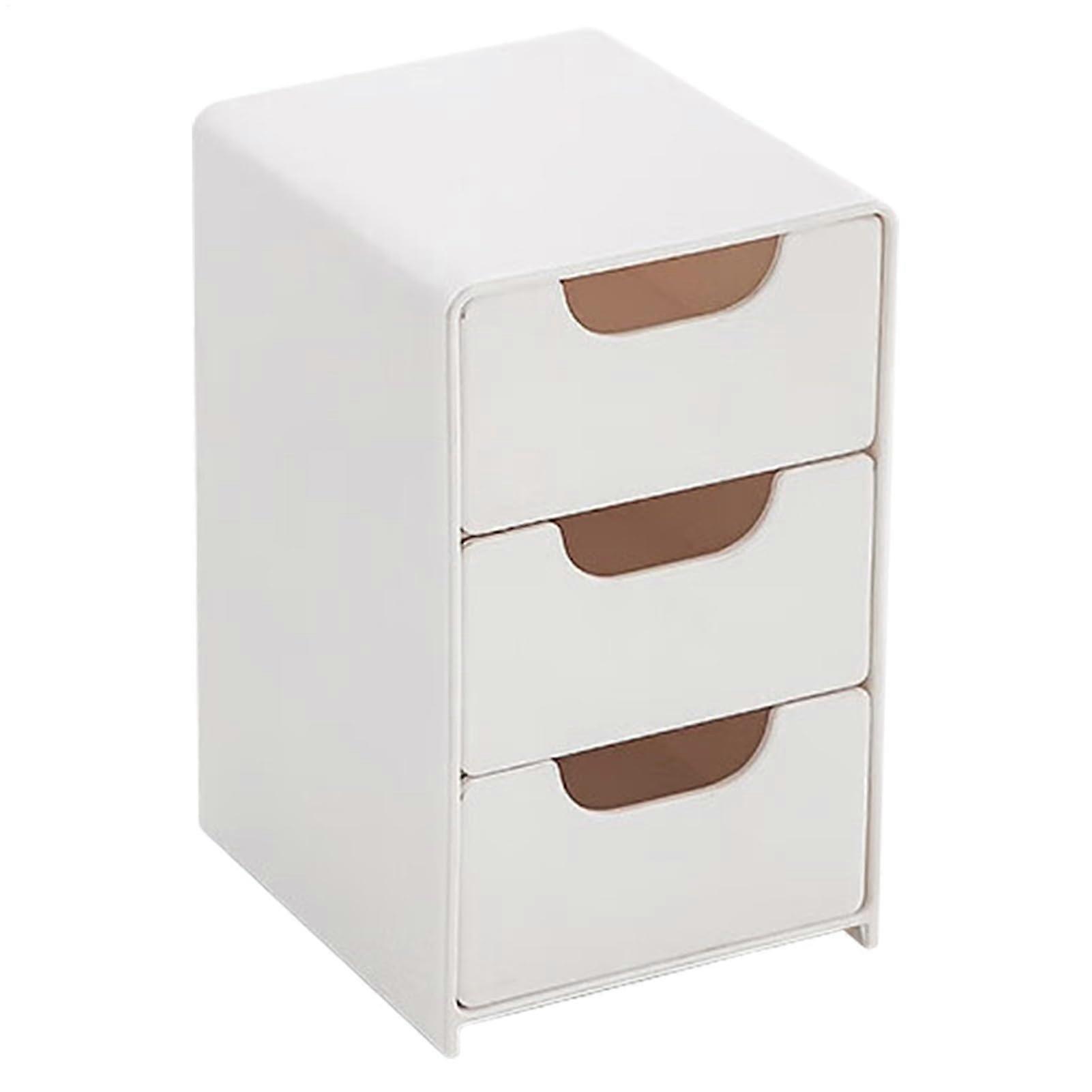 3layer storage box with drawers, multifunctional large capacity