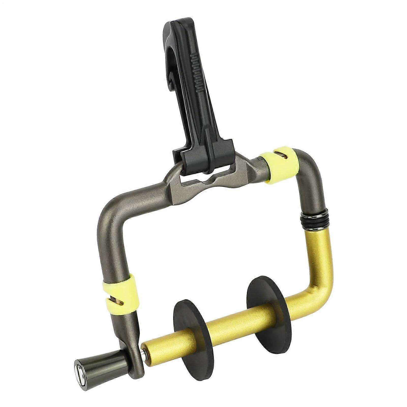Tippet Spool Holder For Fly Fishing Non-Slip Base Replacement Yellow For Pond Saltwater And Freshwater Bass Anglers