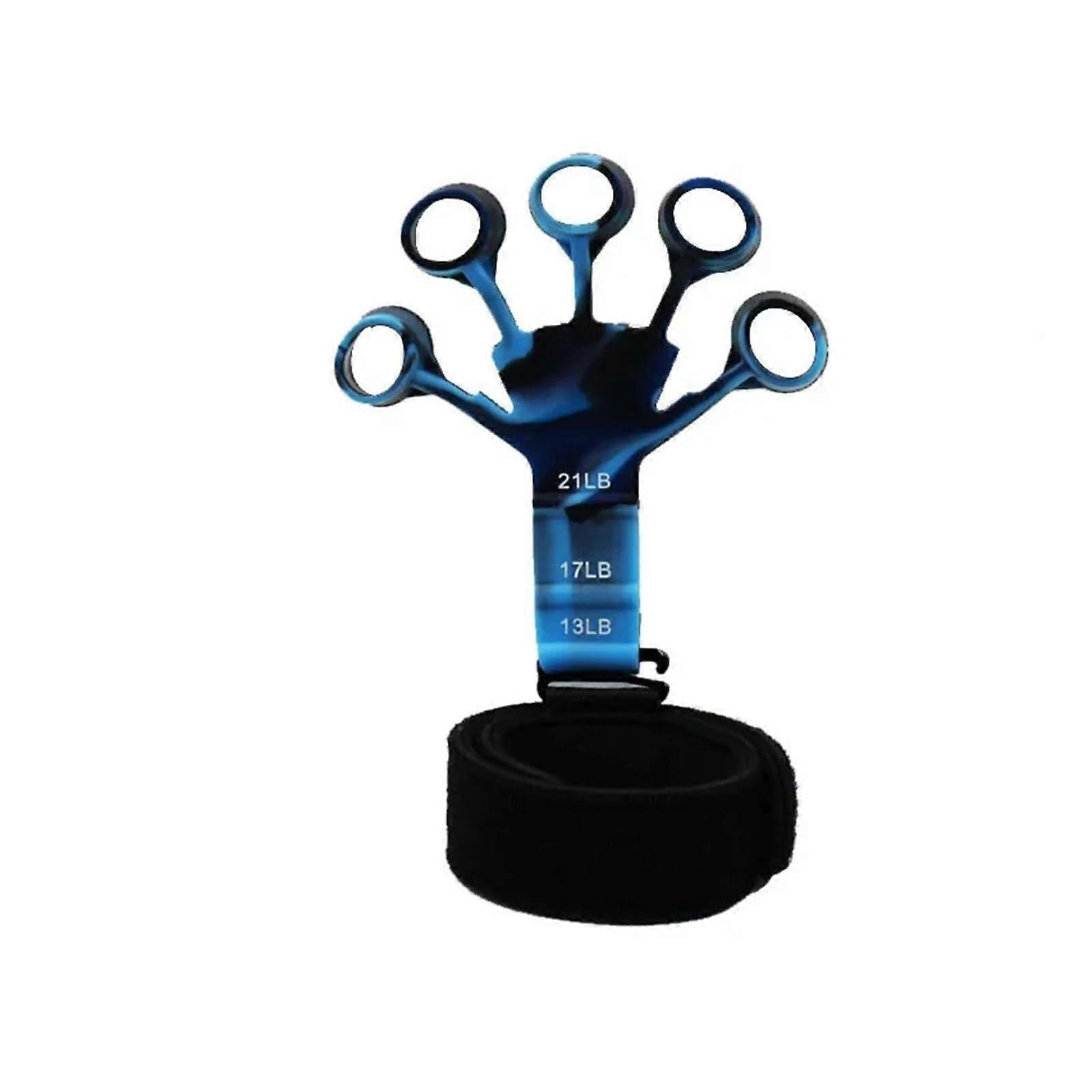 Dynamometer Hand Grips Dumbbells Home Gym Equipment Resistance Bands Workout Training Donuts Bodybuilding Blue