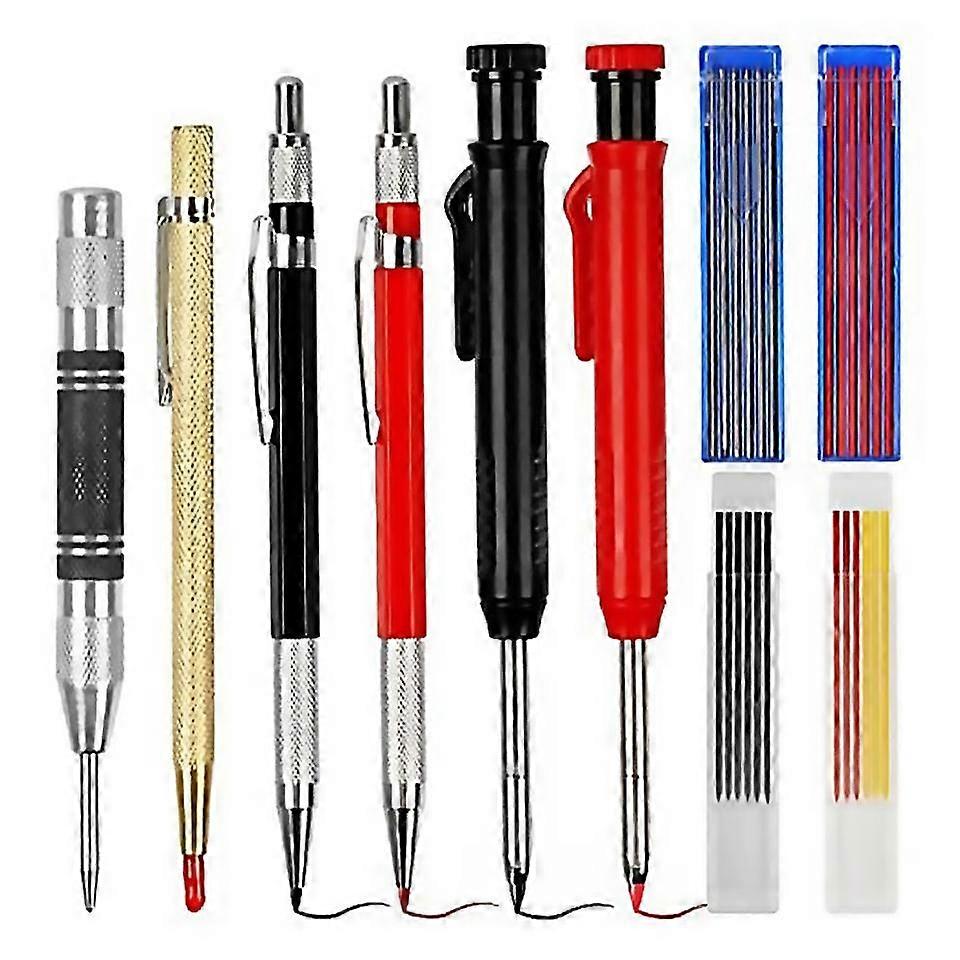 For 10 Pack Carpenter Pencil With Sharpener
