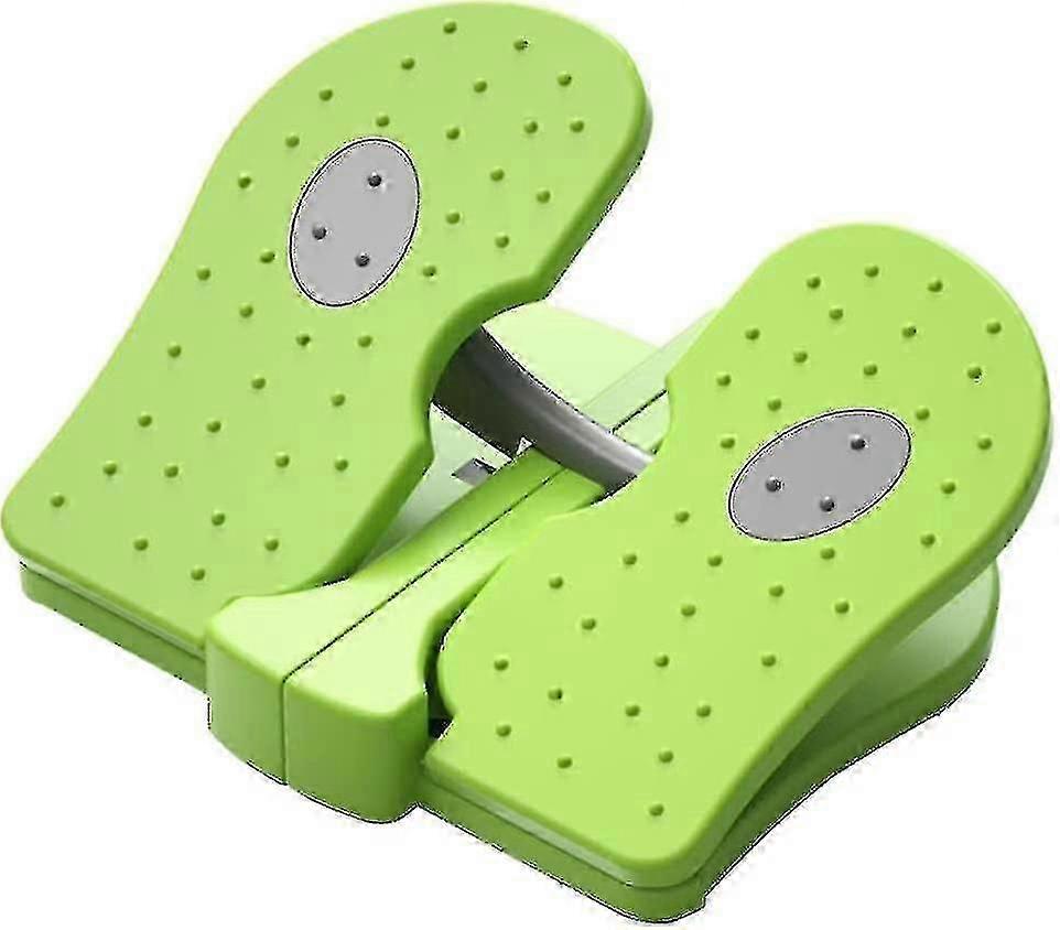 Mini Stepper Under Desk Exerciser Foot Pedal Foldable Fitness Stair Stepper Green Pedal Exercisers