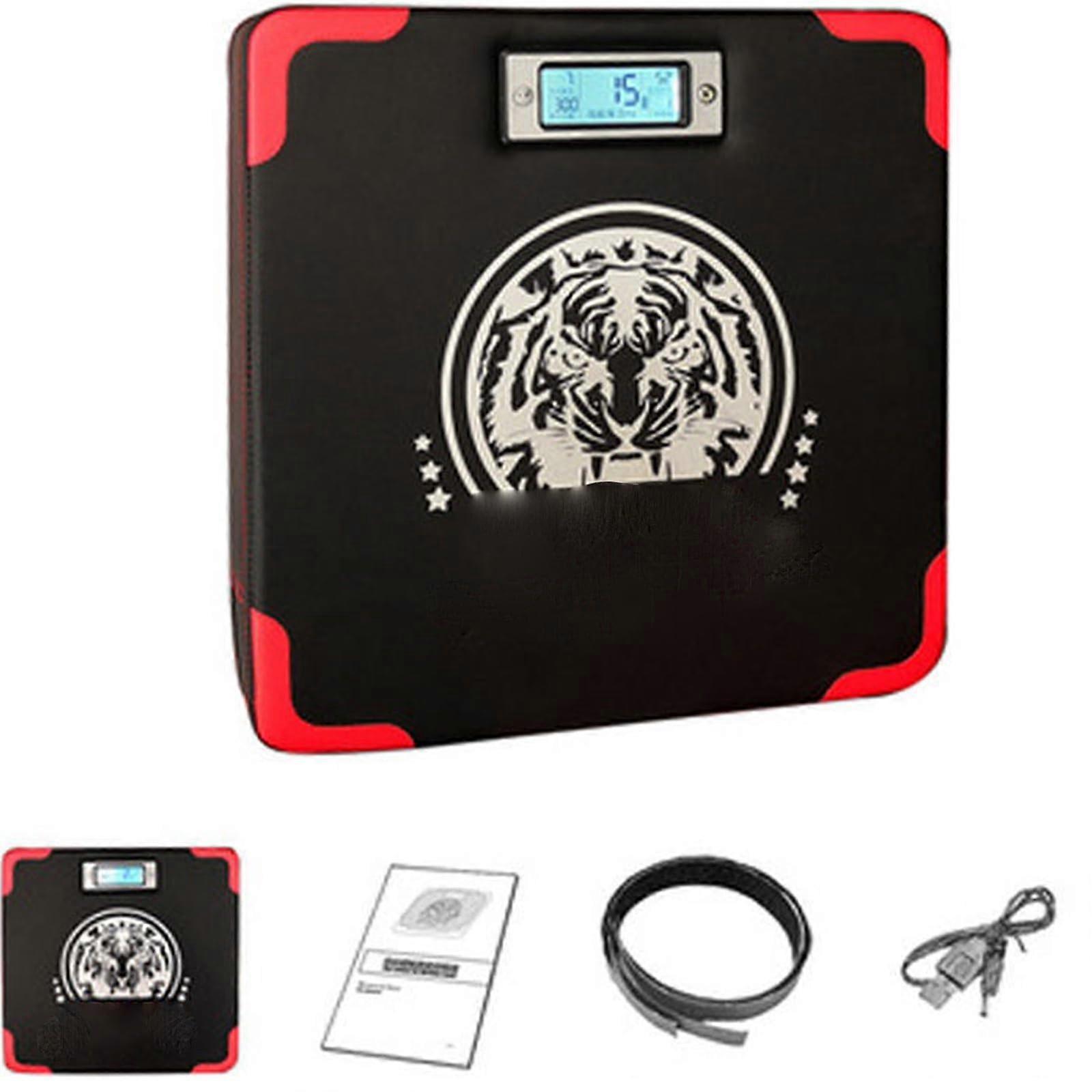 Boxkraftprüfer Maschine mit Digitalem Zähler, Höhenverstellbar, Einfach zu Installieren für Krafttraining, Sportler, Anfänger