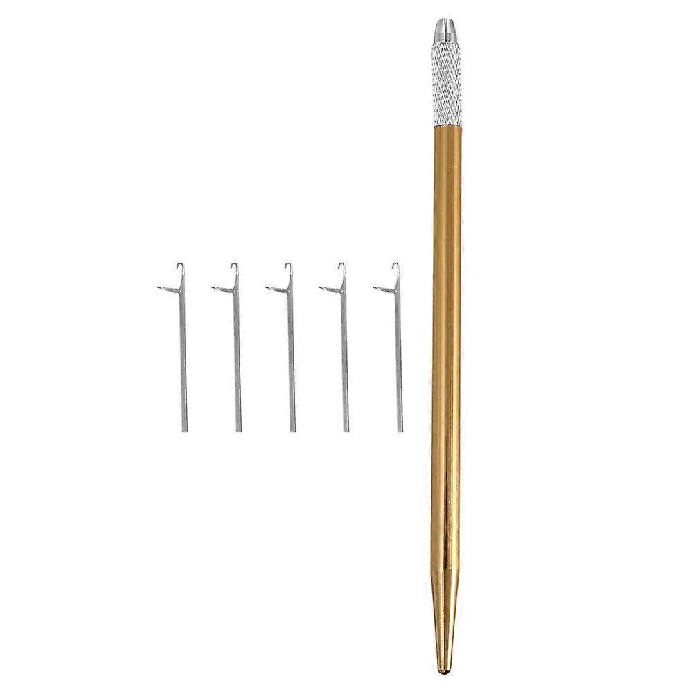 1 Set of Dreadlocks Crochet Hooks Dreadlock Crochet Needles Wig Weaving Tools