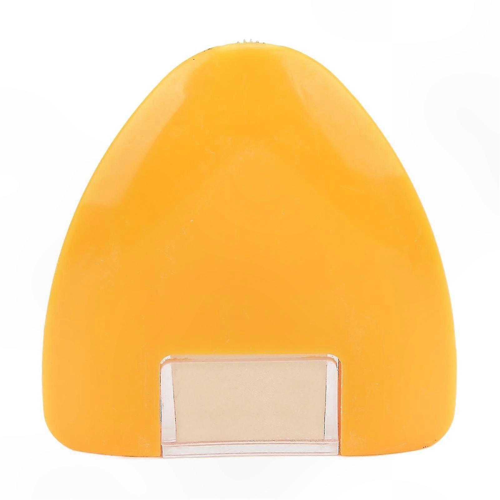 Triangular Fabric Chalk with Ergonomic Design for DIY Sewing and Tailoring Projects Yellow