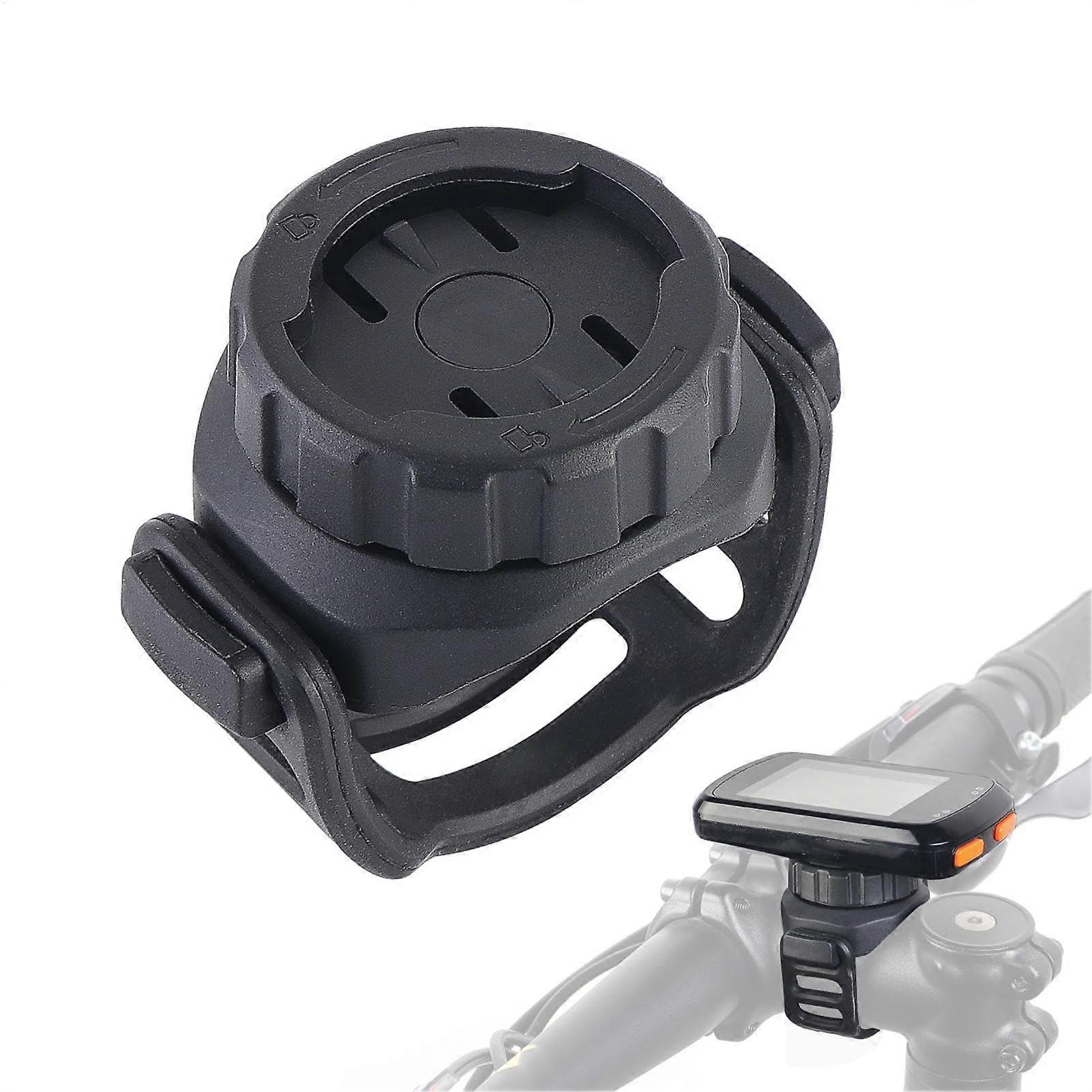 Bike Computer Mount Compatible With Garmin C406 C206 GPS, 360 Rotation Front Bracket, Quick Release Non-Slip Base
