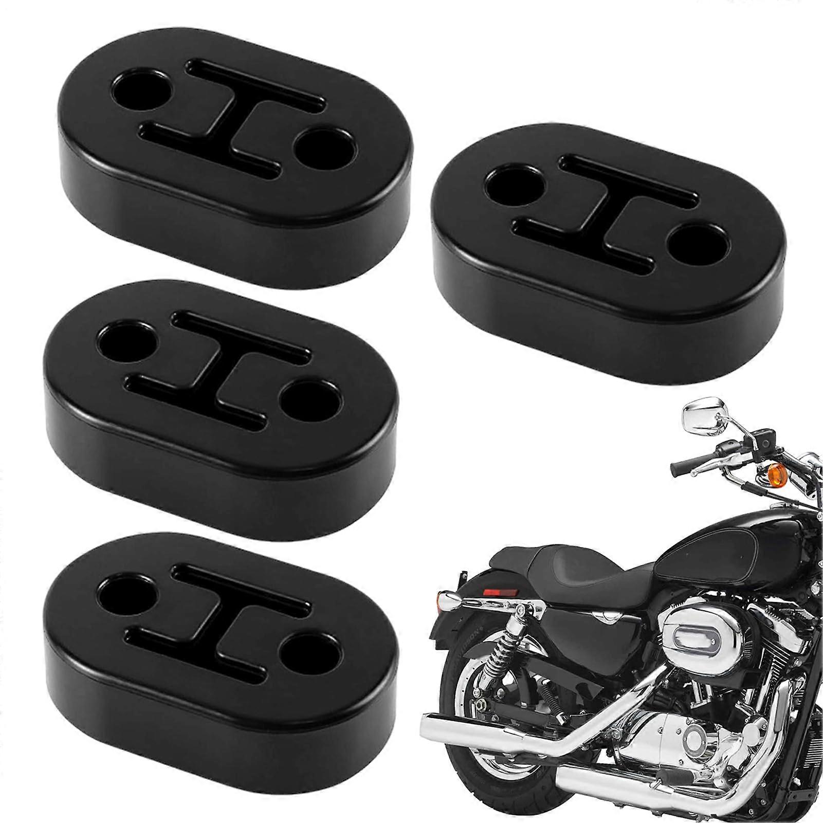 Exhaust Hanger Set, MultiPurpose Bracket – 4Piece ShockAbsorbing Mount