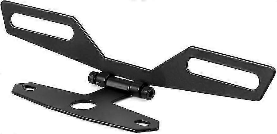 Motorcycle License Plate Holder, Adjustable Motorcycle License Plate Bracket Motorcycle Flip License Plate Holder