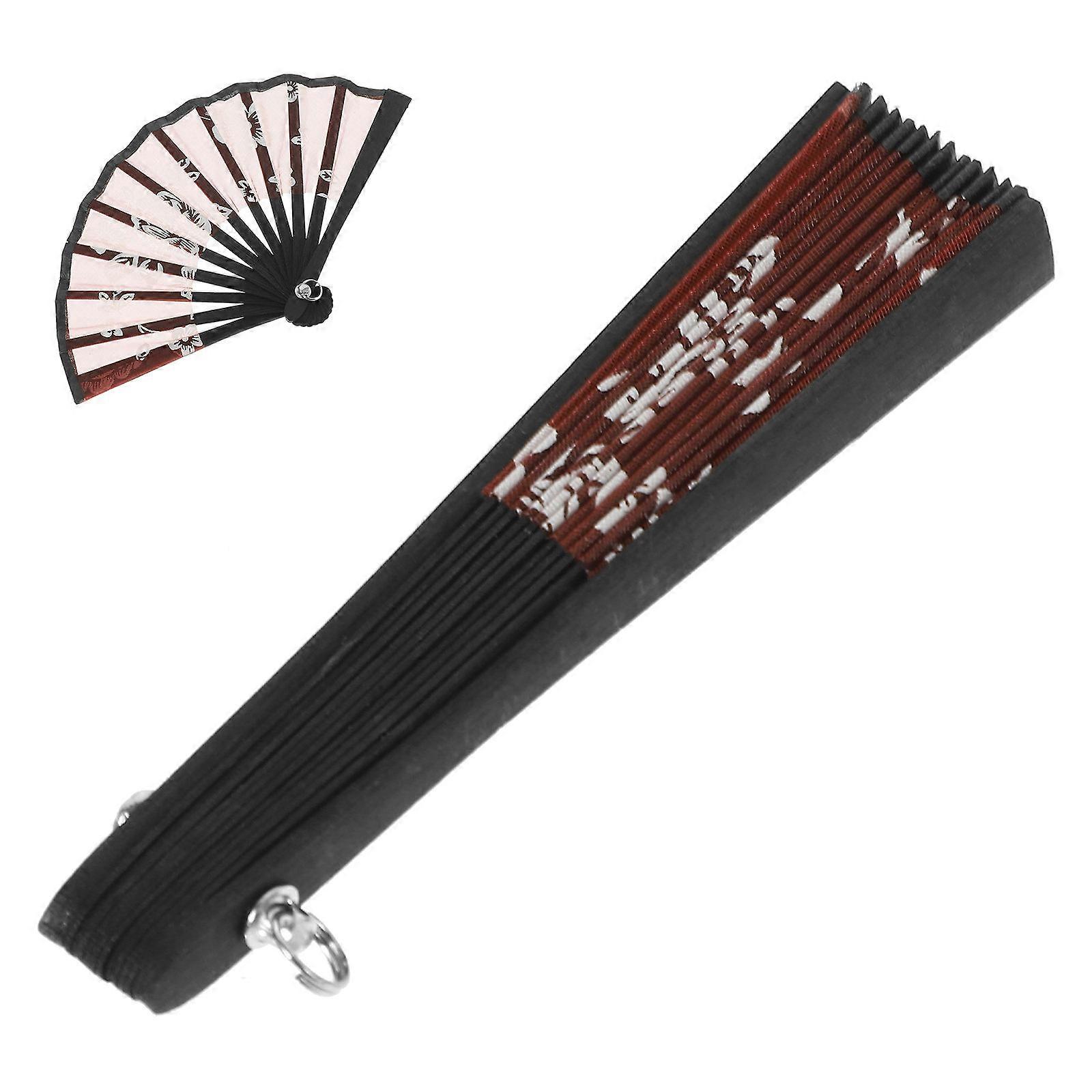 Mini Vintage Folding Fan for DIY Crafts, Party Decorations, and Doll Accessories – Cute Portable Design