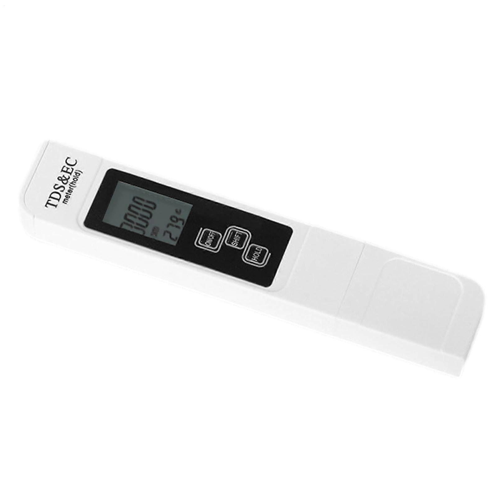 Water Quality Tester, Digital TDS EC Temperature Meter, 09999PPm Professional Device for Swimming Pools, Portable Tool for Accurate Measurement