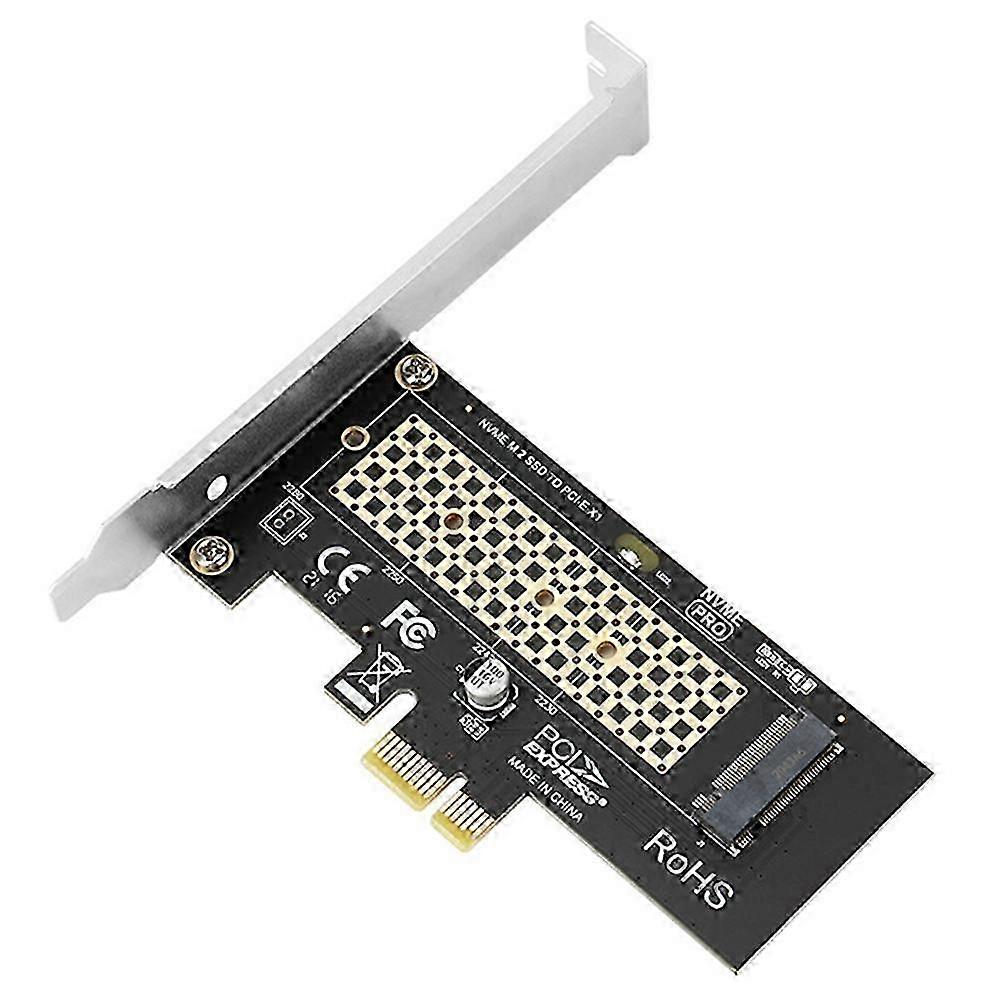 M2 NVME Riser Card M2 NVME to Pcie X1 Riser Card M2 Solid State Drive Expansion Card Driver-Free for WIN10
