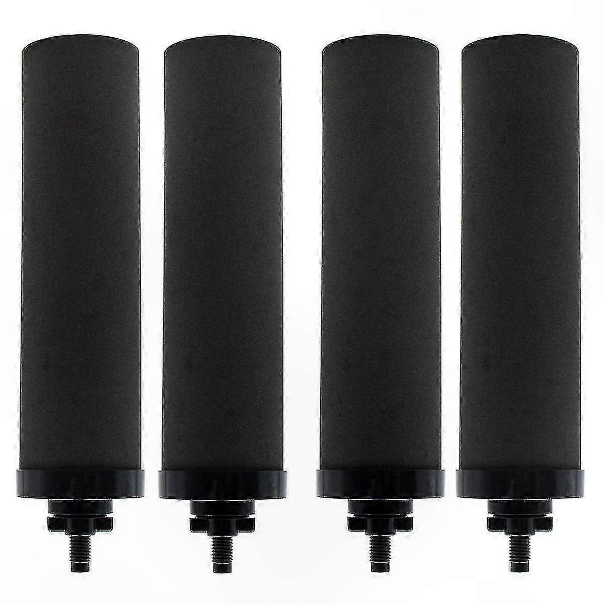 4-Pack Activated Carbon Water Filters for Gravity-Fed Systems Replacement