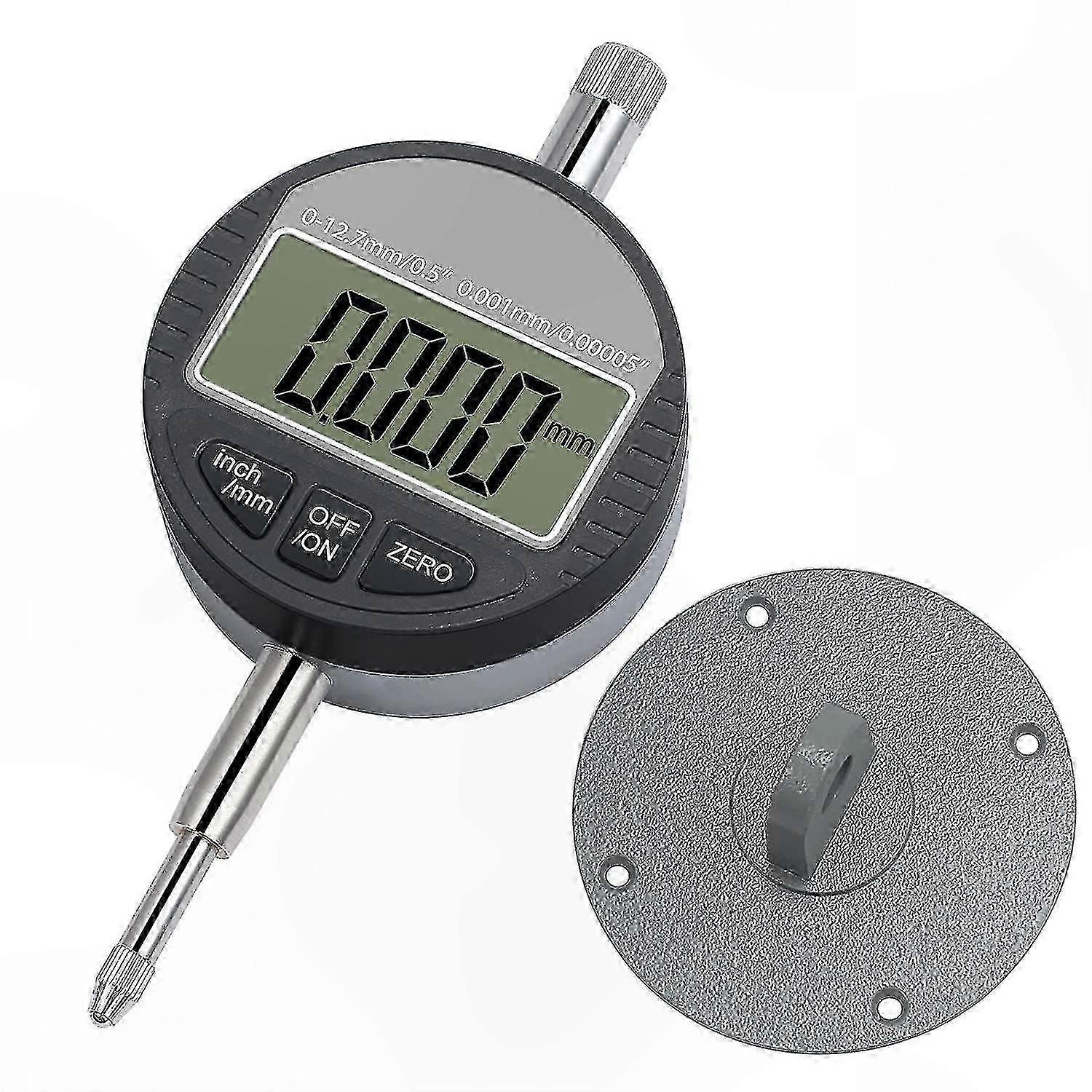 Digital Micrometer with 0.01mm Accuracy and 12.7mm Measuring Range LED Display Electronic Indicator Tool