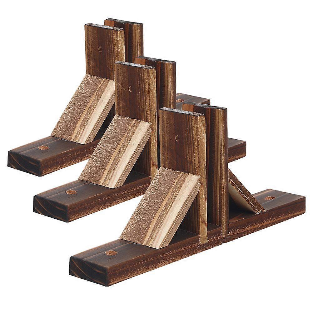 3Pcs Fence Base Garden Border Edging Fence Support for Garden Courtyard Accessory