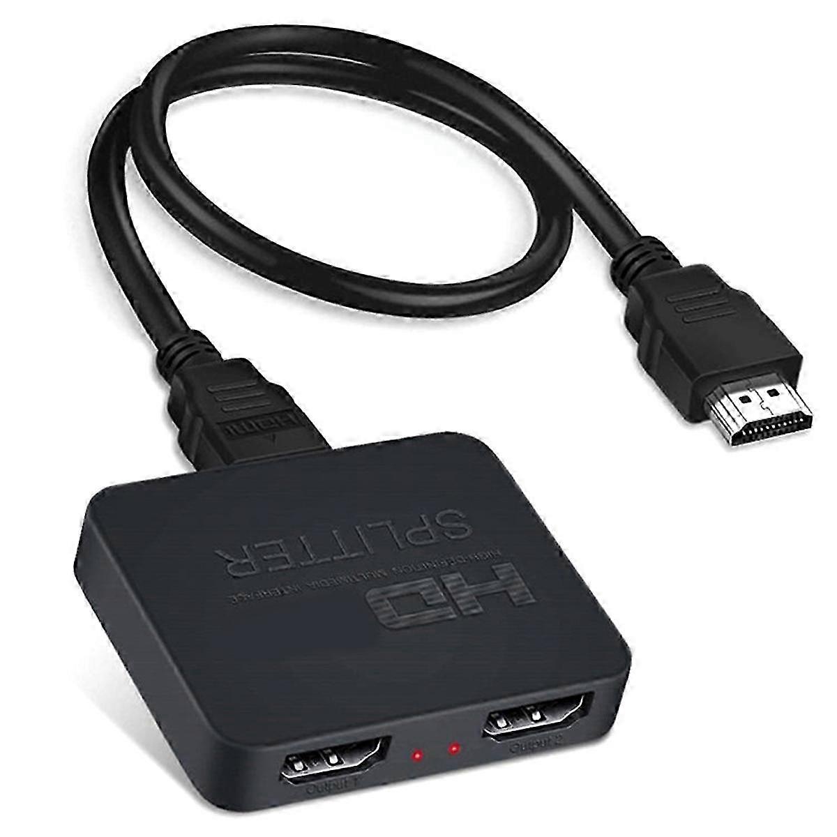 4K UHD -Compatible Splitter 2.0 1x2 HD Splitter