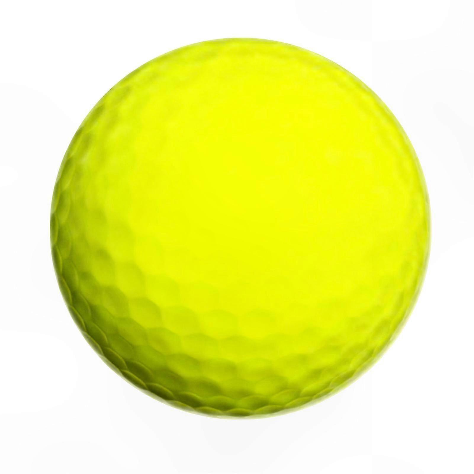Two-Layer Golf Ball with Multicolor Design, Durable and Lightweight Golf Accessories for Enthusiasts