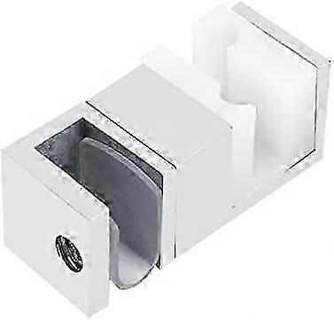 6x2x2cm Sliding Shower Door Bottom Guide Stainless Steel Sliding Door Bottom Guide for Office Household