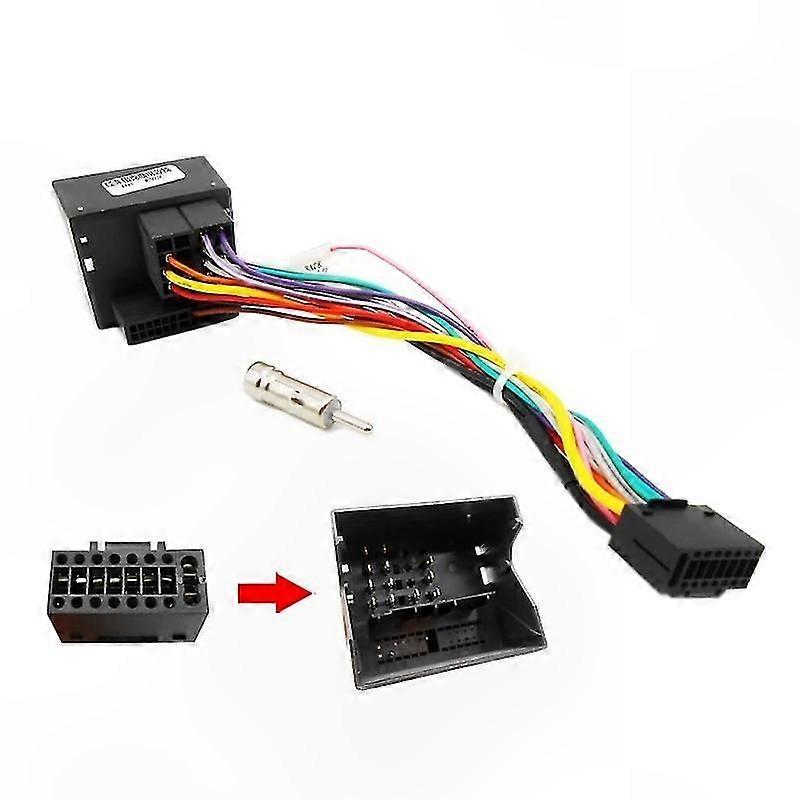 12V Antenna Adapter Cable for Ford Focus Mk2 Mondeo Mk3 S-Max QuadLock Harness Connection