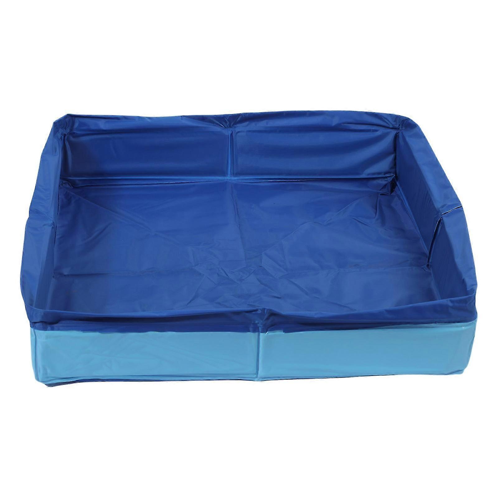 PVC Dog Pool With AntiSlip Bottom Quick Setup For Pet To Enjoy Water Play Portable Bath Tub Red