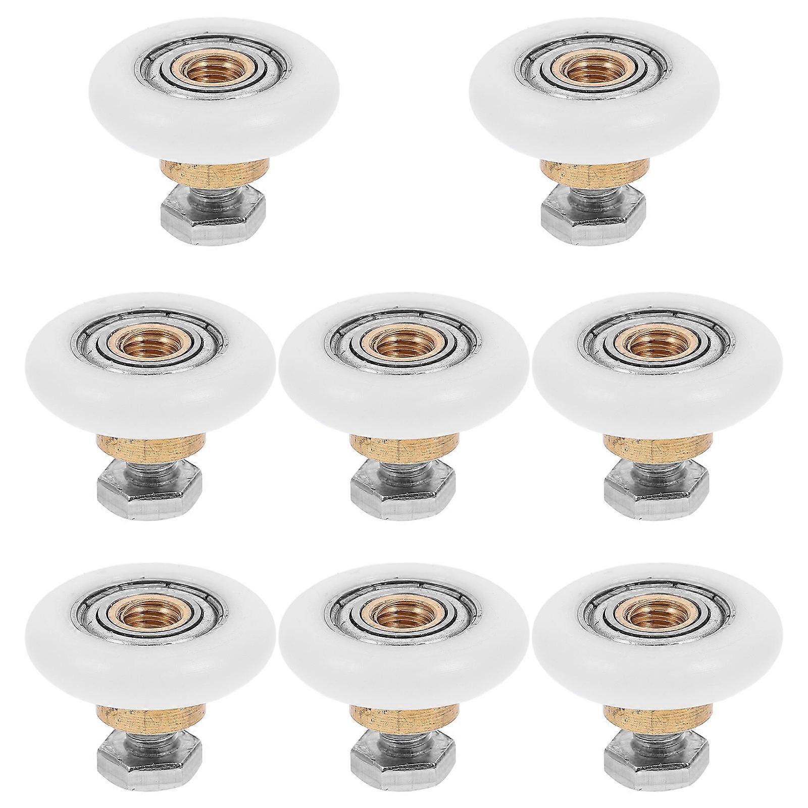 Replacement Glass Shower Door Rollers with Precision Wheels for Smooth Sliding and Easy Installation – Set of 1
