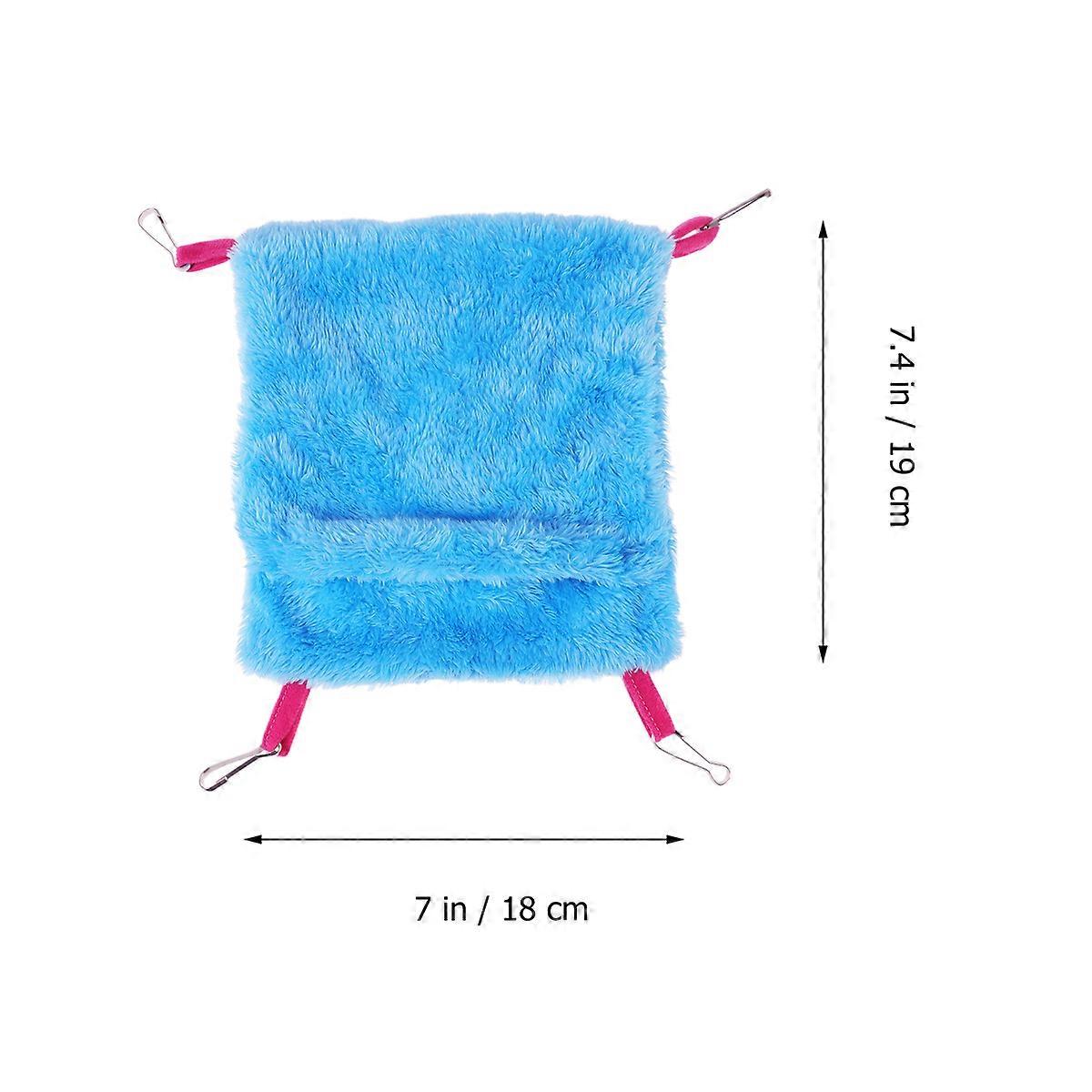 Parrot Wrap Kæledyr sovepose til små kæledyr Blå varm sovepose