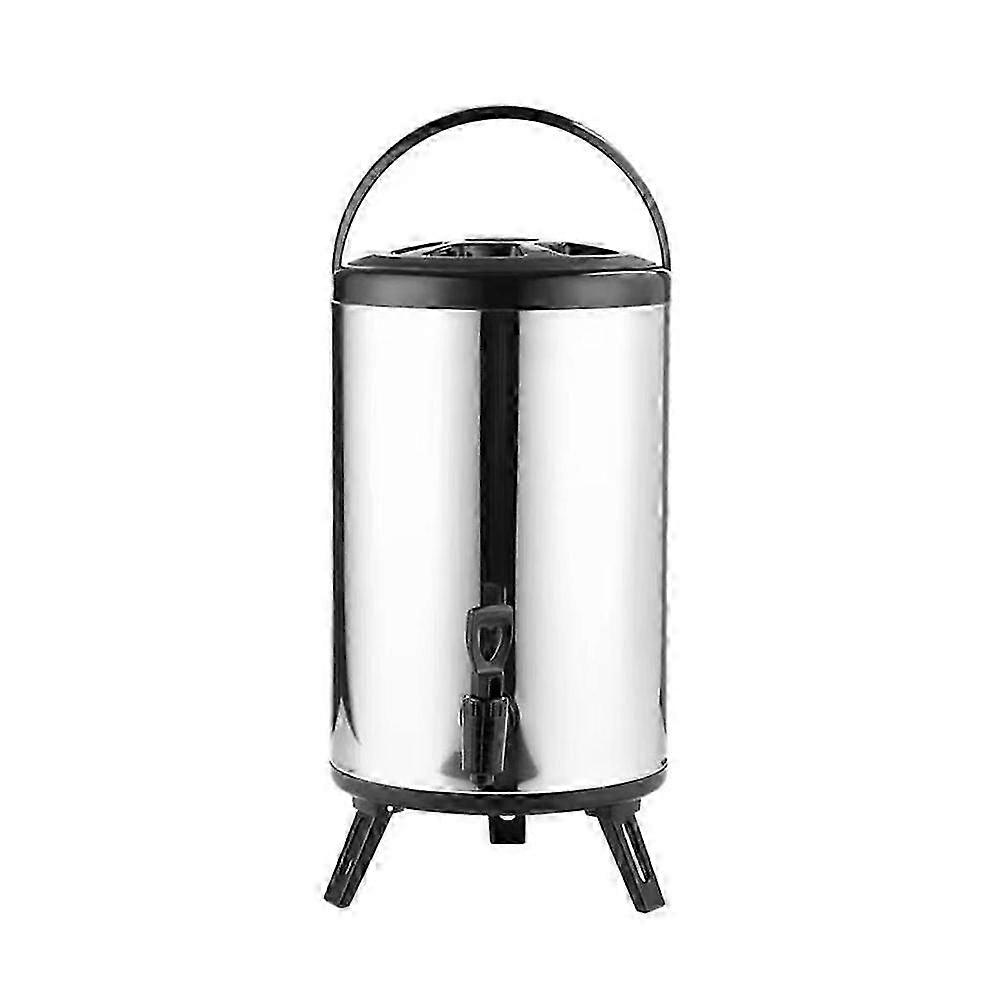 Isolert drikkedispenser i rustfritt stål - 6L dobbeltlags langvarig isolasjonstank