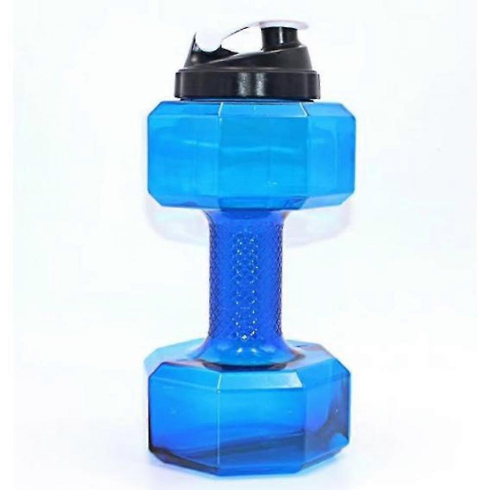 2.2l Dumbbell Water Bottle(Blue)