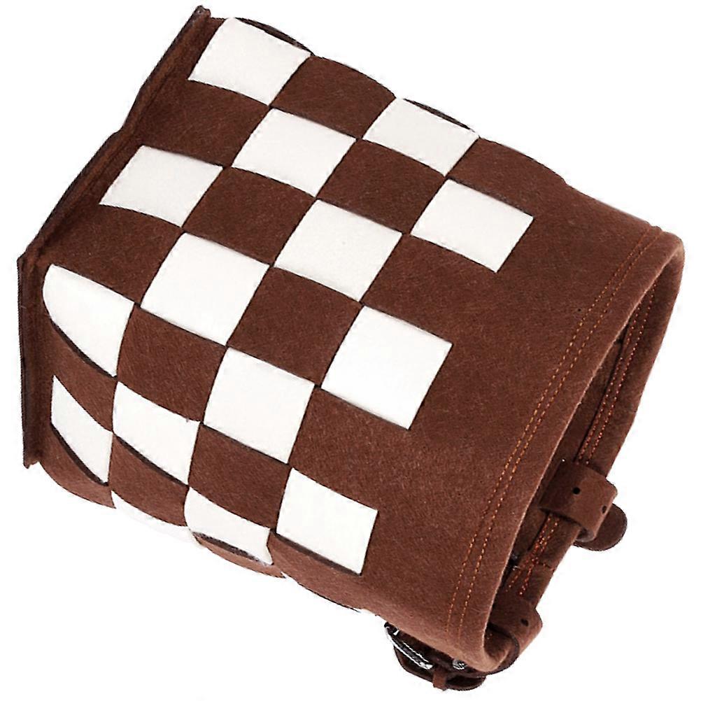 Bike Basket Front Felt Basket for Riding 4Pcs Multipurpose Durable Equipment