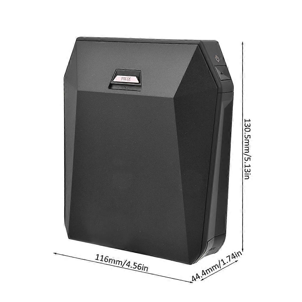 Mini Portable Photo Printer 3W Quick Print 62x62mm Black