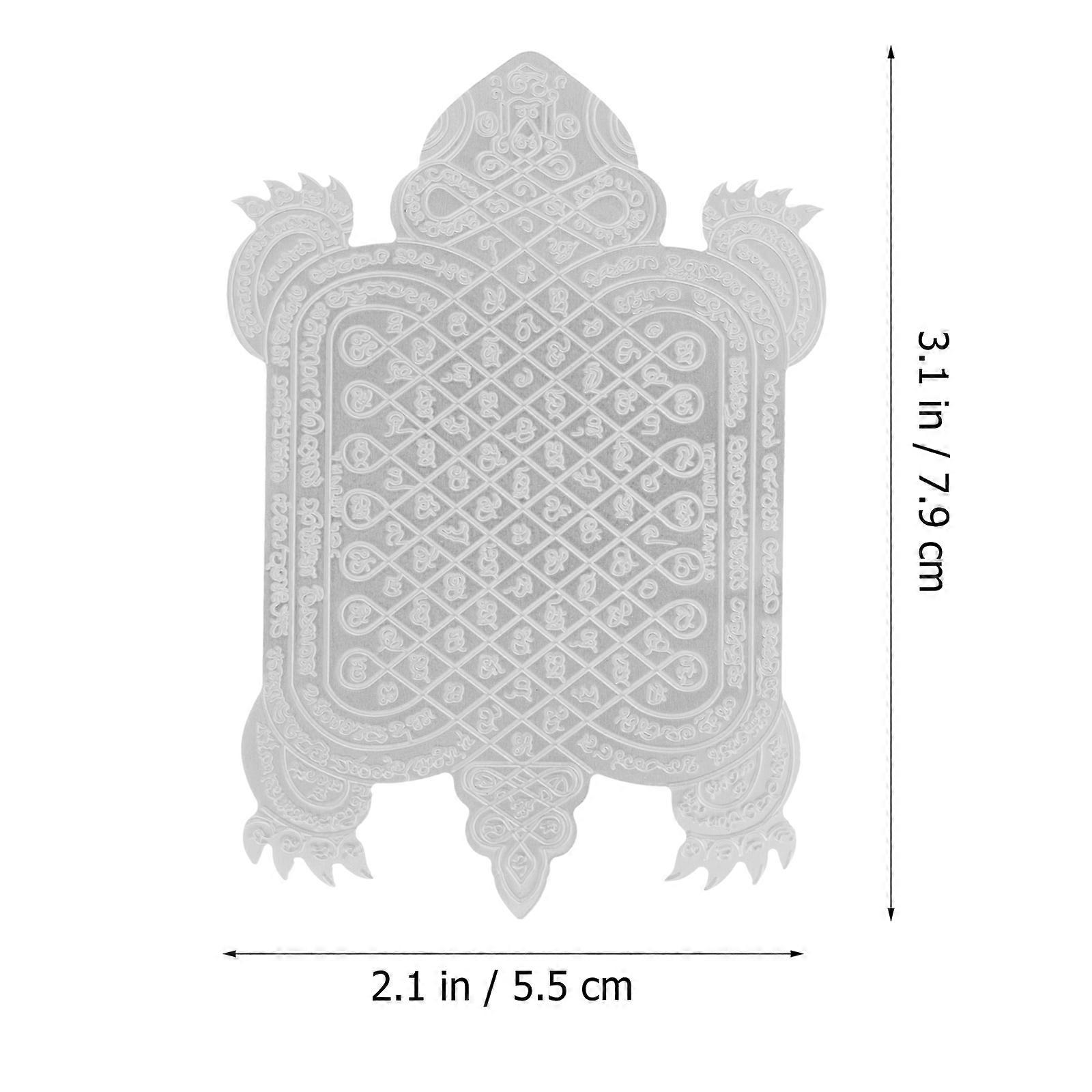 Treasure Turtle Amulet Phone Case Patch for Mobile Decoration 2Pcs