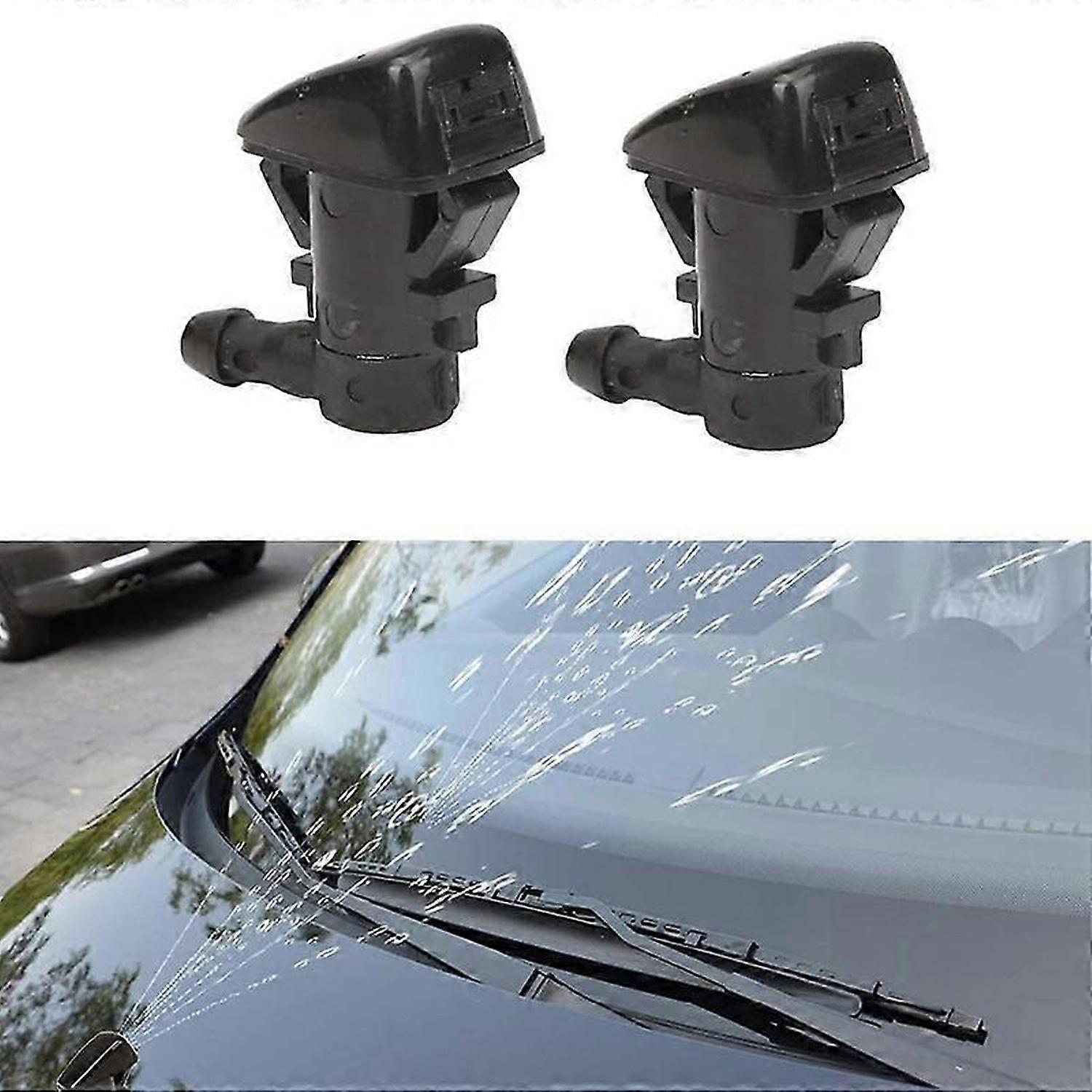 2Pcs Windshield Washer Nozzle, Jet Kit for Grand 2011-2014