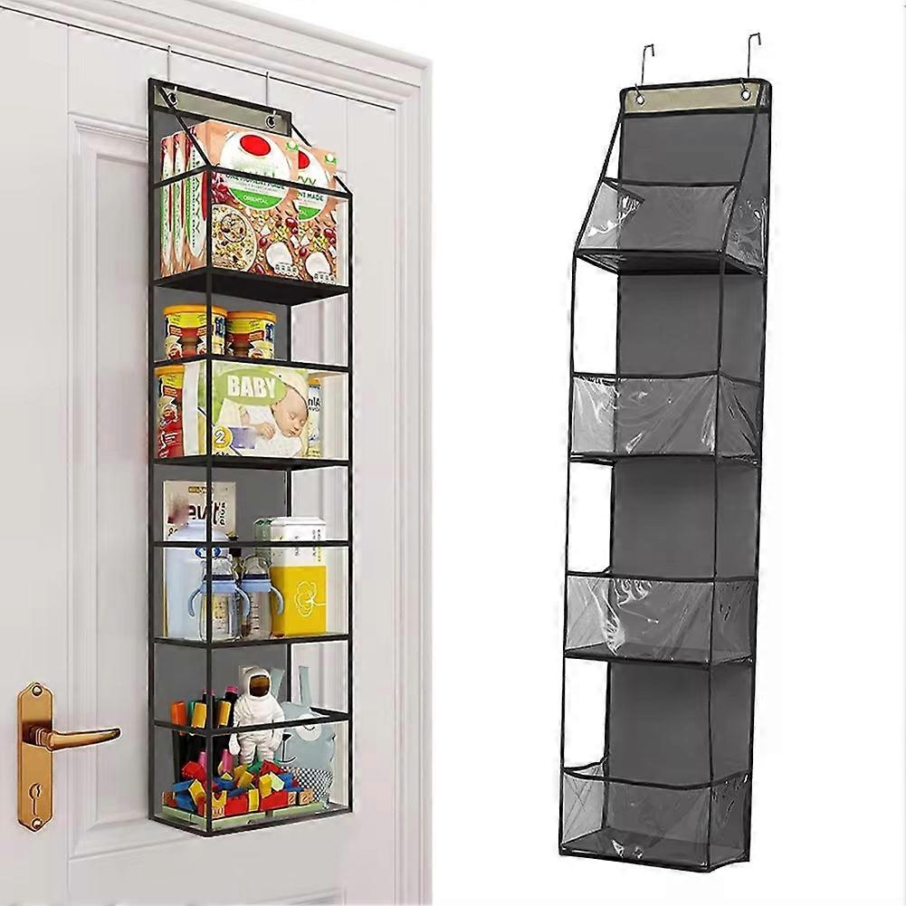 Multifunctional Hanging Bag Can Be Hung Behind the Door Gray