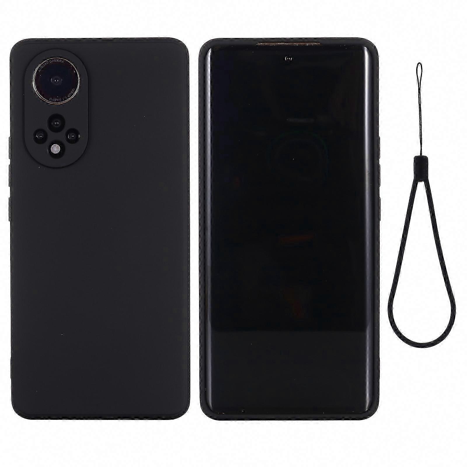 Nova 9 Solid Color Liquid Silicone Shockproof Full Coverage Protective Case