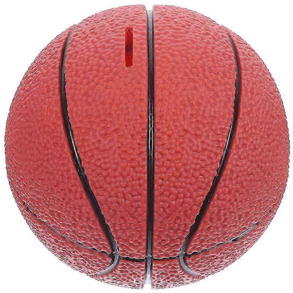 バスケットボール貯金箱クリエイティブボール形状お金貯蓄瓶キッズマネーバンクアソートカラー14x14x15cm装飾効果1セット