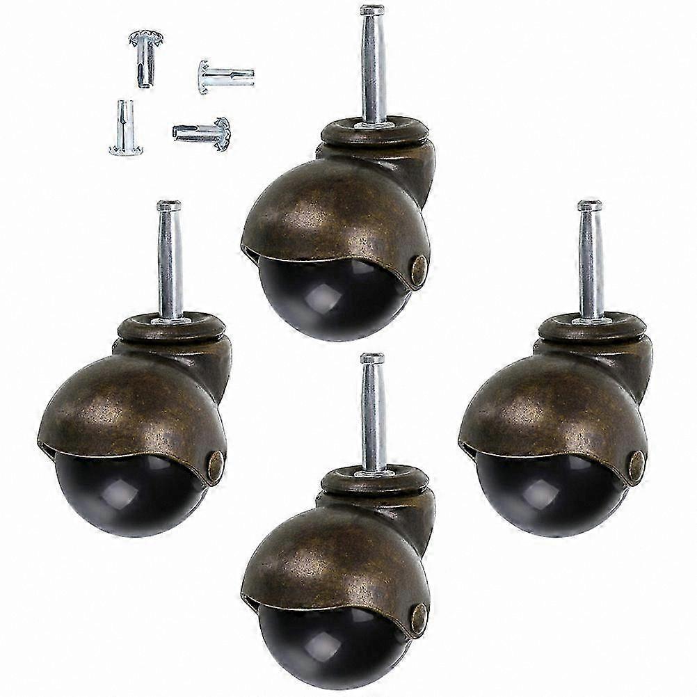 Office Chair Caster Wheels, 360-Degree Rotating Replacement Wheels for Smooth Rolling and Enhanced Mobility