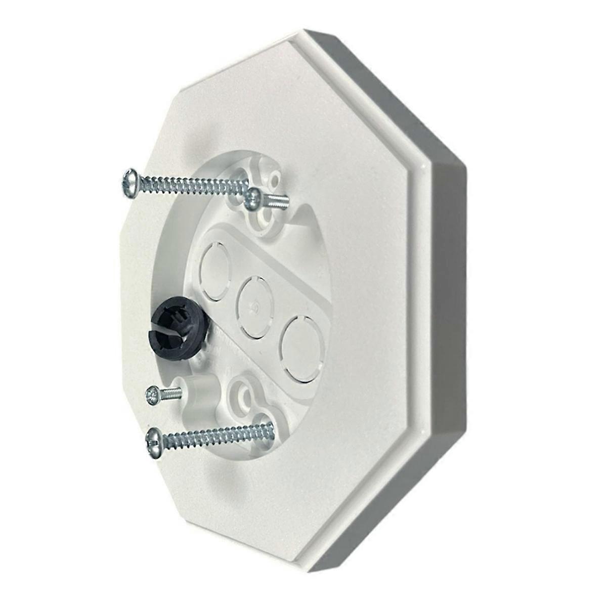 8161 Outdoor Vertical Siding Light Mounting Block Bracket for Outdoor Mounting Plate Smooth Flat wi