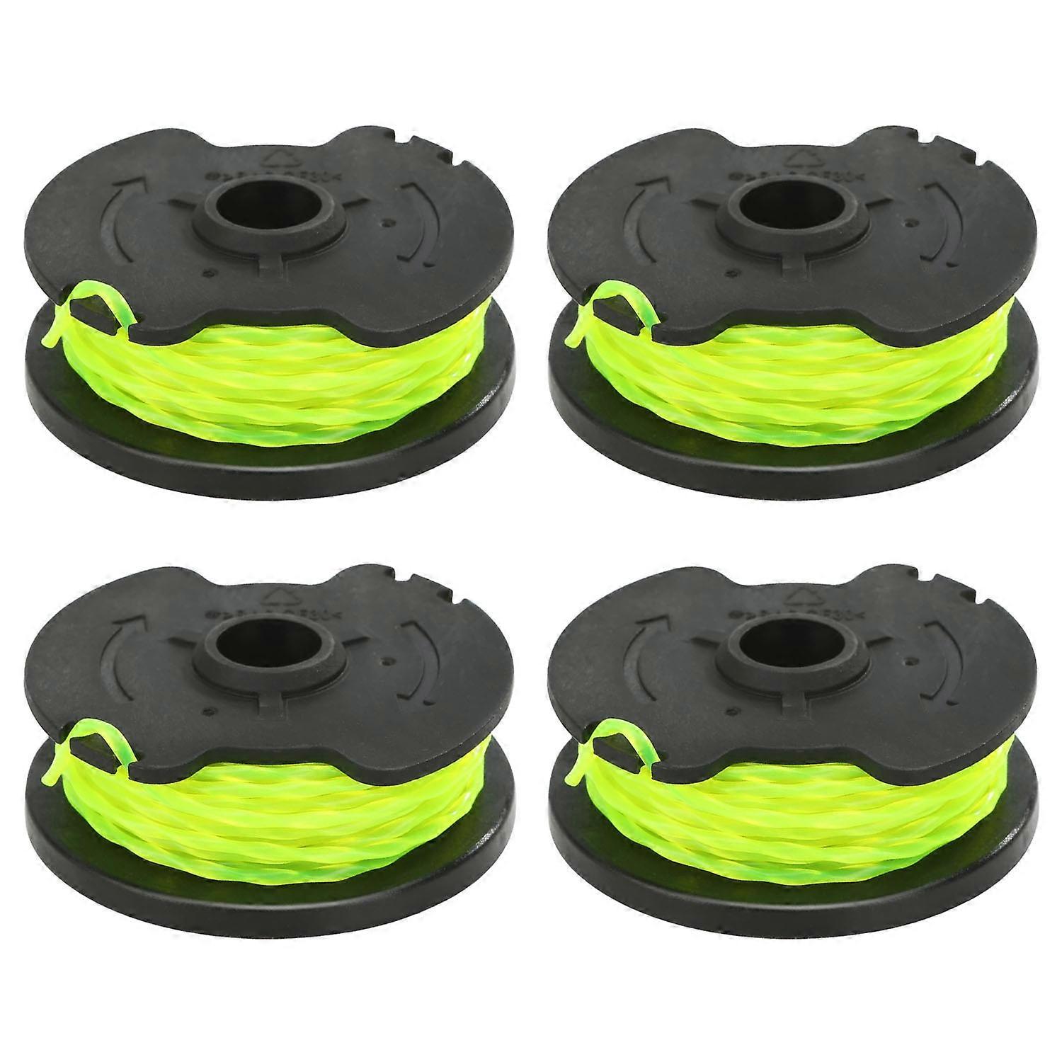 HT19-401-004-20 4Pcs Replacement Spool Mower Accessory for Hyper Tough 40V Max String Trimmer HT19-4